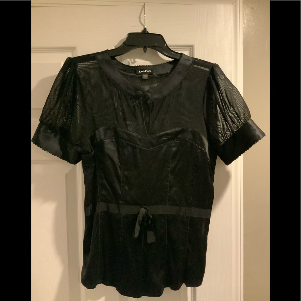 Bebe Silk Blouse